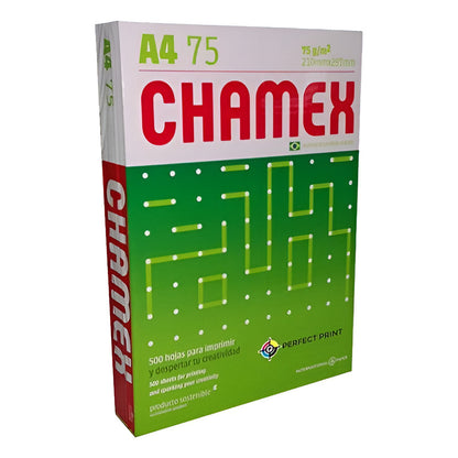 Resma Chamex A4 500 Hojas 75 Grs Color Blanco
