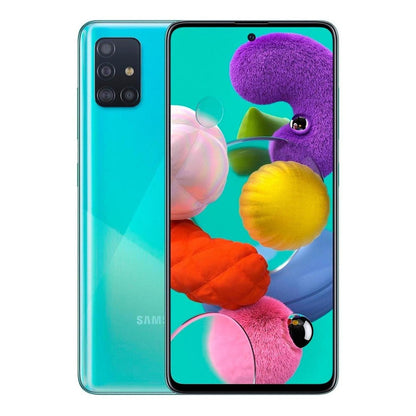 Samsung Galaxy A51 Dual Sim 128 Gb Prism Crush Blue 6 Gb Ram - Excelente (Reacondicionado)