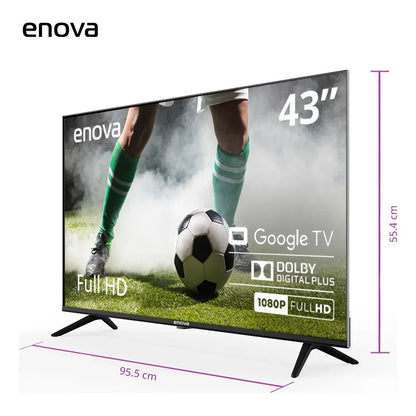 Smart Tv 43 Enova Full Hd Te43fg11-tdf Google Tv