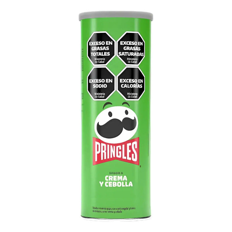 Papas Pringles Crema Y Cebolla X 109g Pringles Papas Fritas