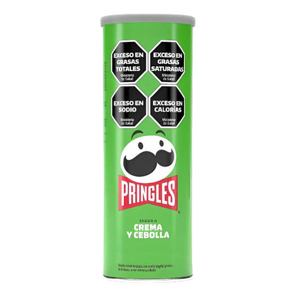 Papas Pringles Crema Y Cebolla X 109g Pringles Papas Fritas