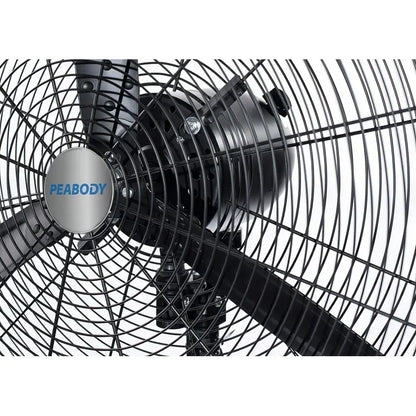 Ventilador De Pie Peabody Pe-vi300 Con Palas De Aluminio 76.2 Cm Negro 3