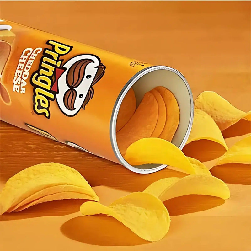 Papas Fritas Pringles Queso Cheddar 109g Queso Pringles Papas Fritas