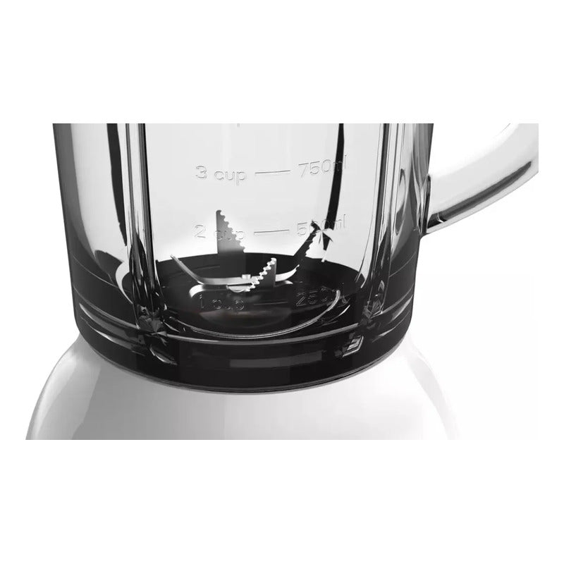 Licuadora Peabody Pe-ln810b Blanca 2 Vel. 800w Jarra Vidrio Color Blanco