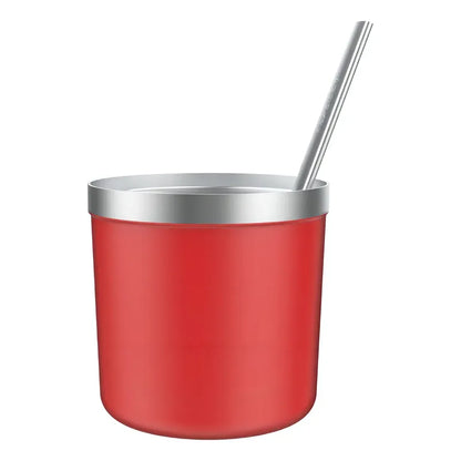 Termo Electrico Peabody Et1001r E-termo 1l Mate Bombilla P2 Color Rojo
