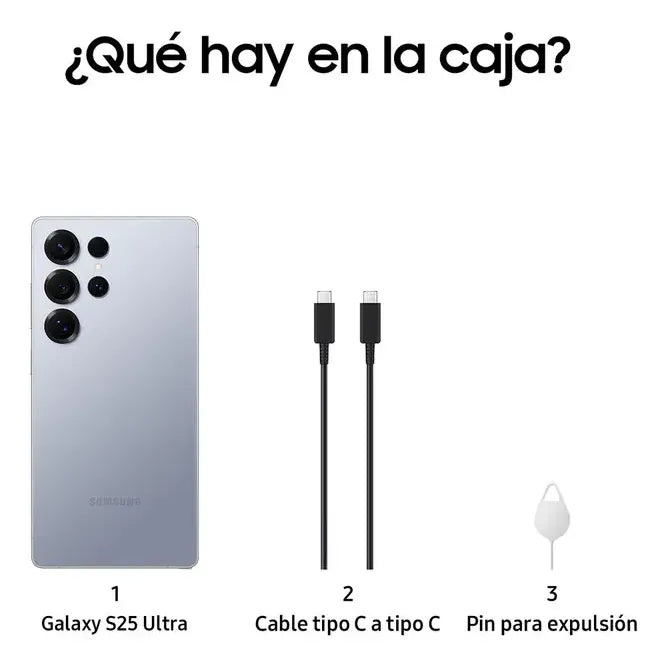 Samsung Galaxy S25 Ultra 256g Titanium Silverblue - Excelente (Reacondicionado)