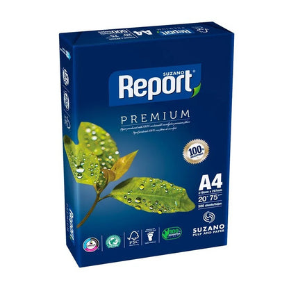 Resma Report A4 Premium 21x29.7 75gr. Color Blanco