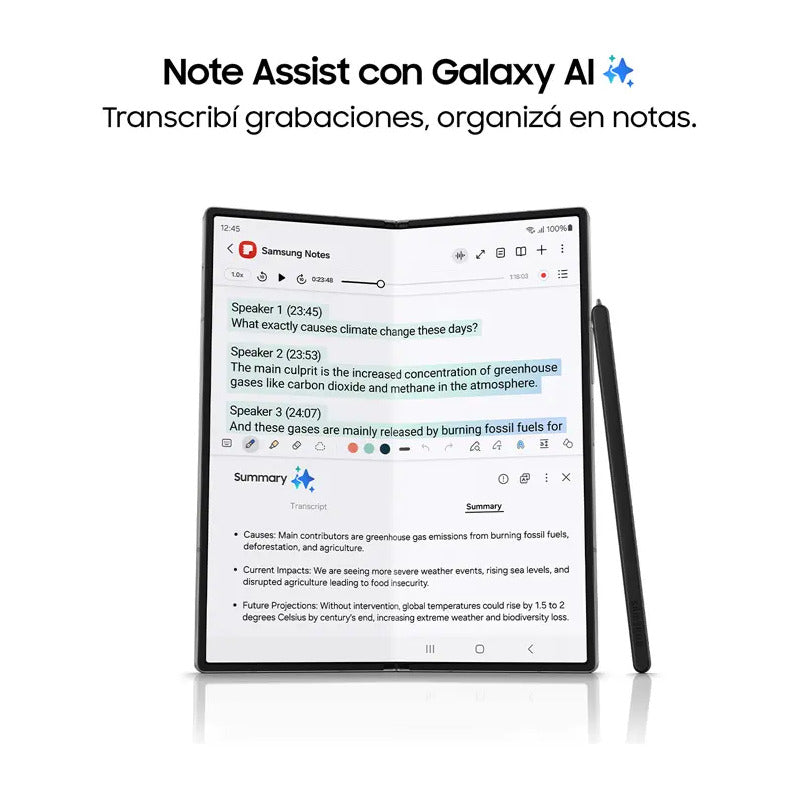 Samsung Galaxy Z Fold6 512gb Navy 12gb Ram - Excelente (Reacondicionado)