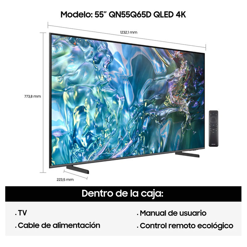 Smart Tv Samsung 55 Qled Serie D 4k