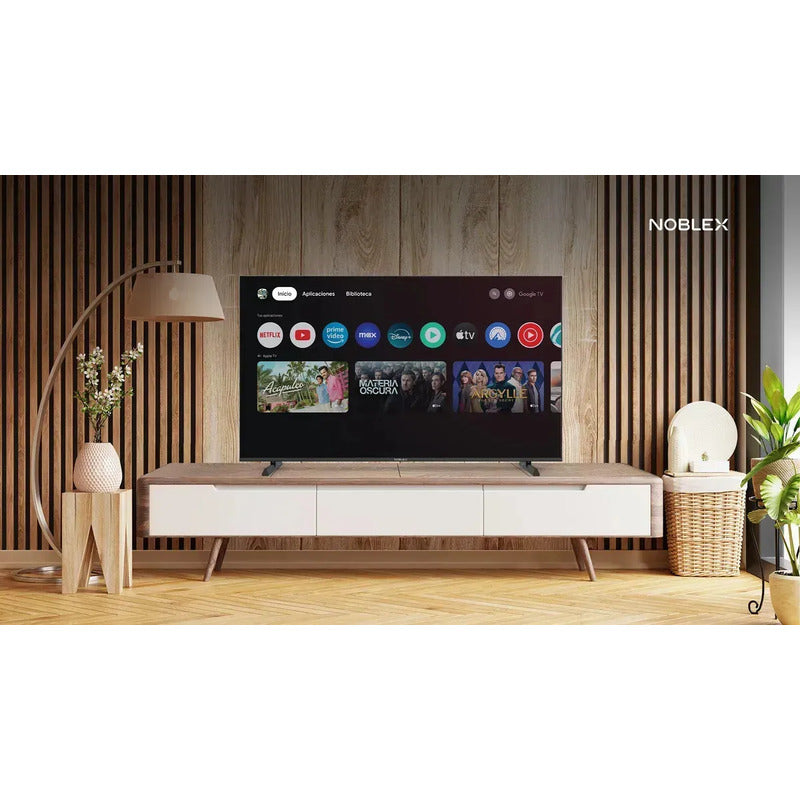 Smart Tv Noblex De 50 Pulgadas 4k Con Google Tv