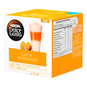 Capsulas De Café Dolce Gusto Latte Macchiato X10