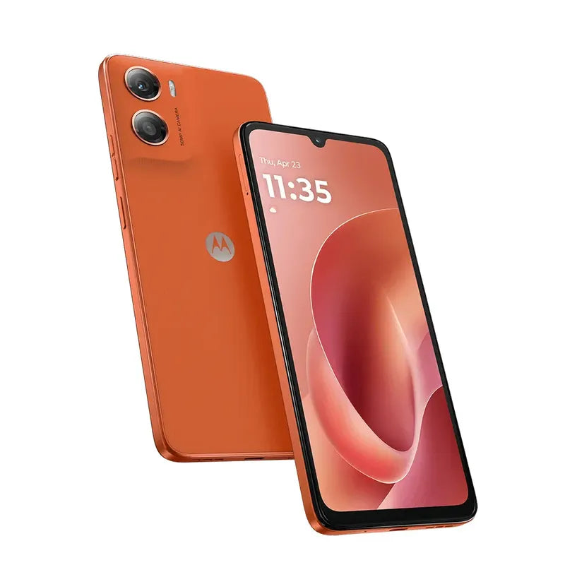 Celular Motorola Moto G06 64gb Nfc Arabesque Naranja
