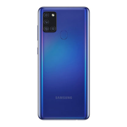Samsung Libre Galaxy A21s Azul 64gb - Excelente (Reacondicionado)