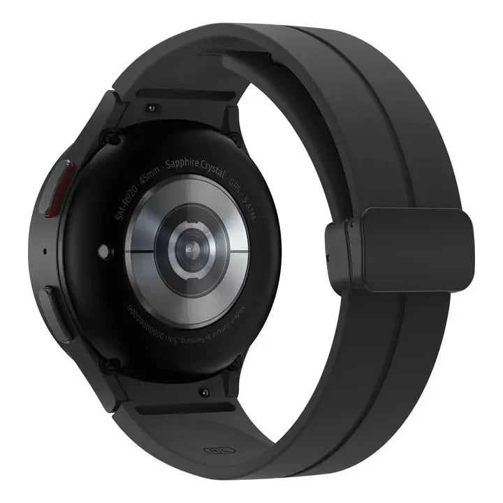 Samsung Galaxy Watch 5 Bt Pro Sm-r920 45mm Bluetooth Wifi Gps Black Titanium Malla Silicona 20mm - Excelente (Reacondicionado) Titanio Negro