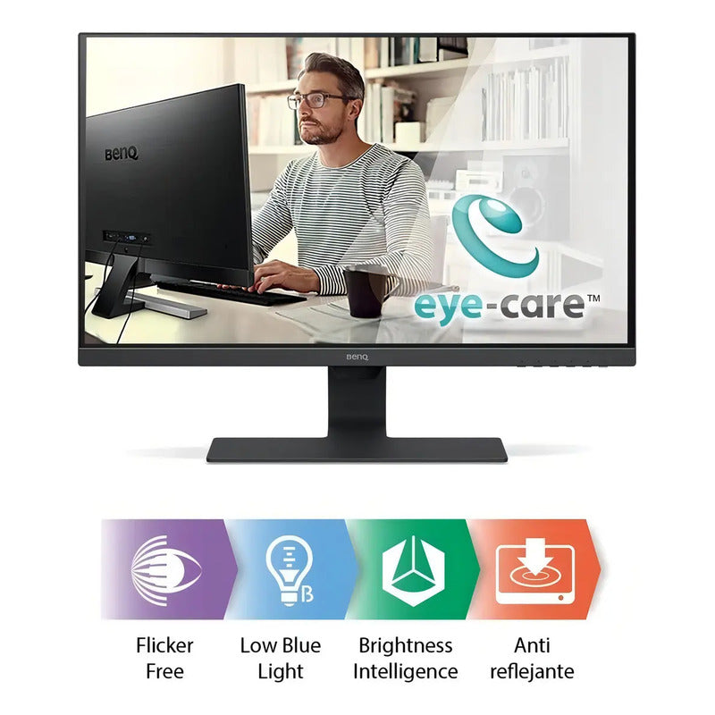Monitor Benq Con Pantalla De 27  60hz Y Resolución Full Hd Negro