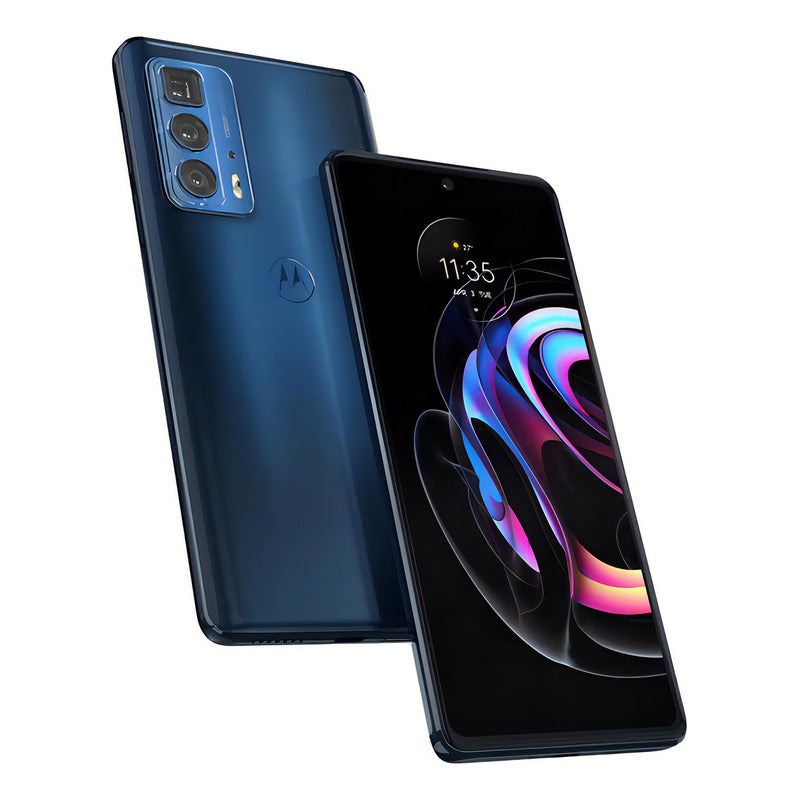 Celular Motorola Edge 20 Pro 256gb + 12gb Ram Oled Nfc Azul Color Azul Midnight - Bueno (Reacondicionado)
