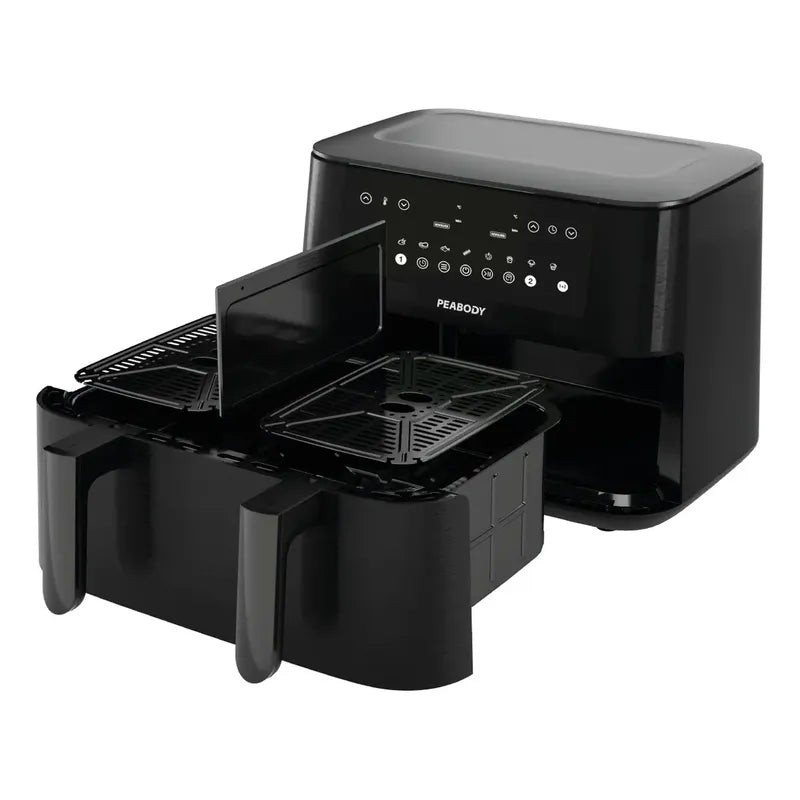 Freidora De Aire Peabody Regulable Xl 9lts Pe-afdb910n Negro Negro