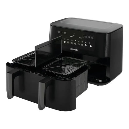 Freidora De Aire Peabody Regulable Xl 9lts Pe-afdb910n Negro Negro