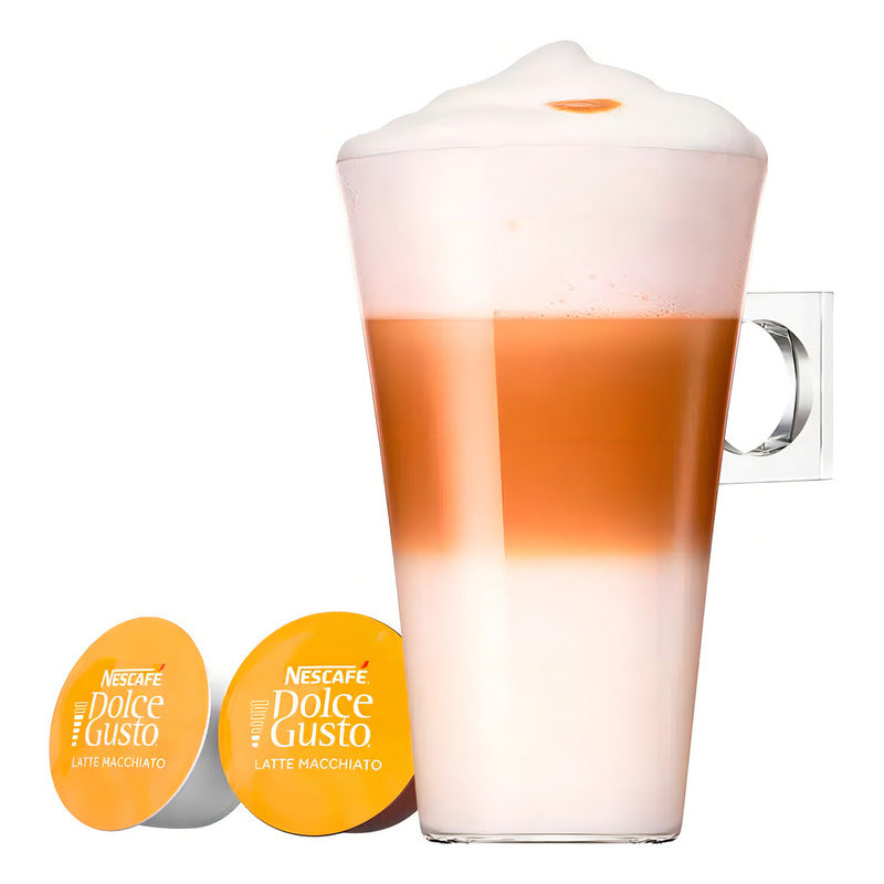 Café Latte Macchiato En Cápsula Nescafé Dolce Gusto Cápsulas