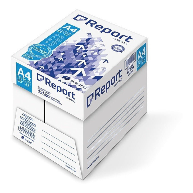 Report Alcalino Colorlock Fsc-2 A4 80grs 5und Color Blanco