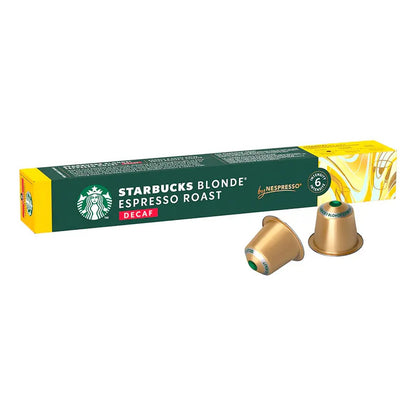 Café Blonde Espresso Roast Decaf En Cápsula Starbucks By Nespresso Sin Tacc
