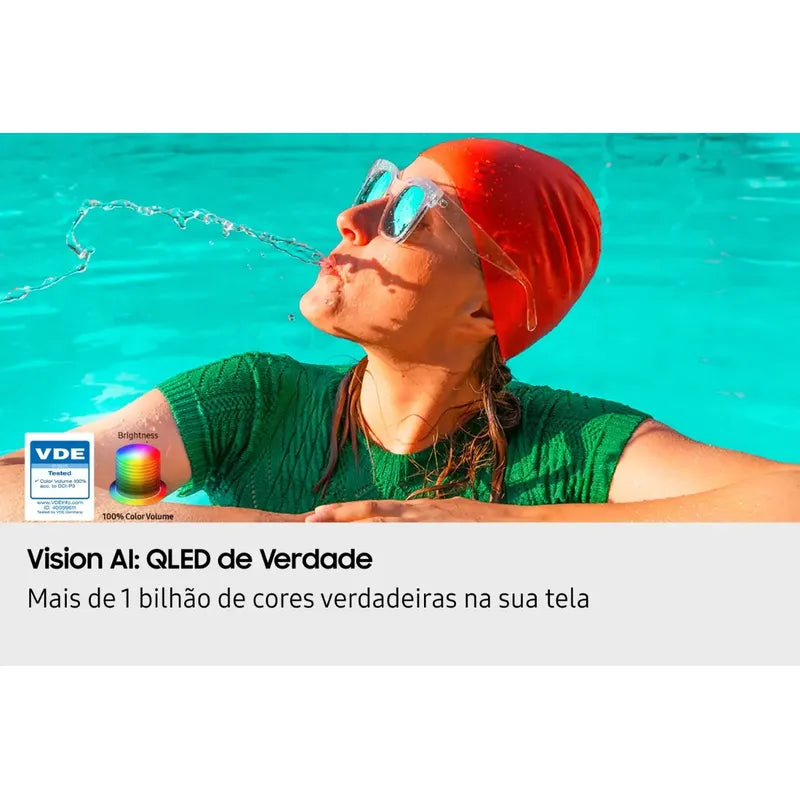 Televisor Inteligente Qled 4k Vision Ai 85  Q7f 2025 Negro Samsung Bivolt