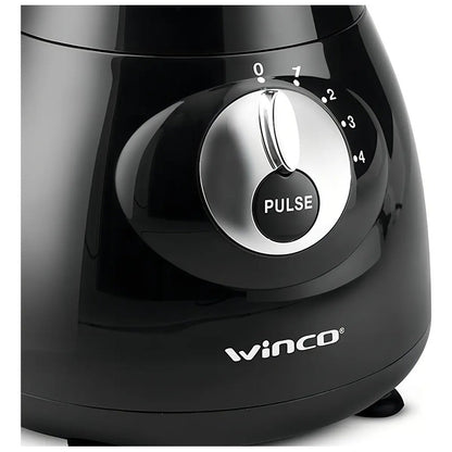 Licuadora Winco W1904 1.5 L Con Jarra De Vidrio 500w