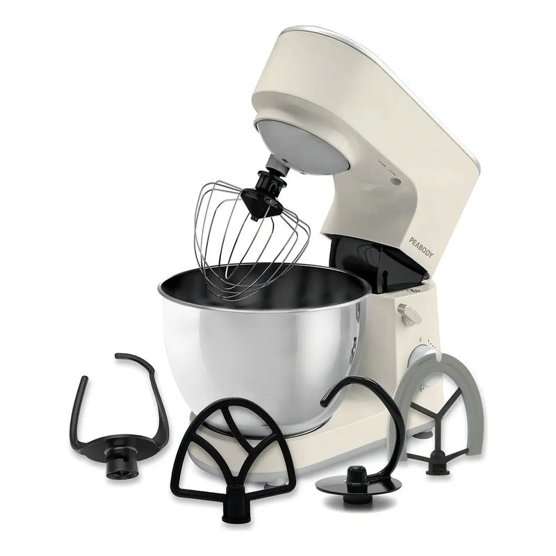 Batidora De Mesa Planetaria Peabody Pe-bm102 1000w Marfil Frecuencia 50 Hz/60 Hz