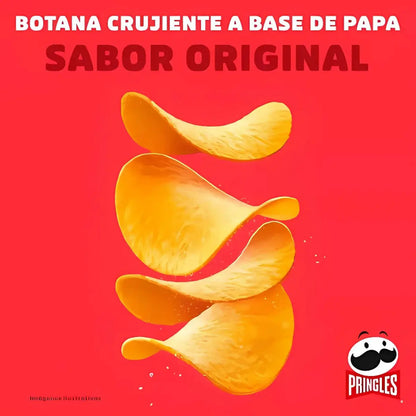 Papas Fritas Pringles Tubo 104g Sabor Original