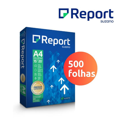 Resma Report A4 Premium 21x29.7 75gr. Color Blanco
