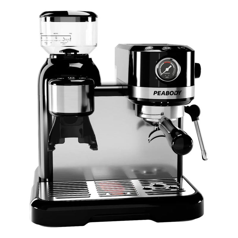 Cafetera Peabody Pe-ce5010n 19 Bar Con Molinillo Color Negro