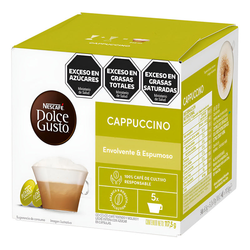 Caja X10 Cápsulas De Café Nescafé® Dolce Gusto® Cappuccino