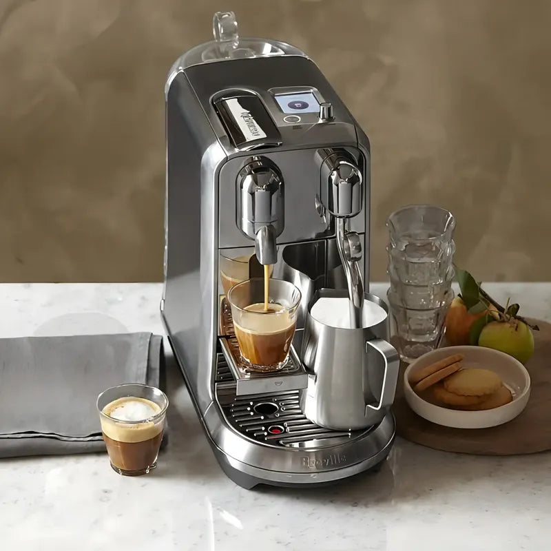 Cafetera Nespresso Creatista Plus Automática Gris Expreso