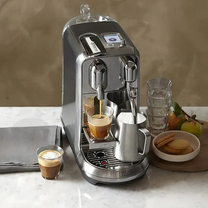 Cafetera Nespresso Creatista Plus Automática Gris Expreso