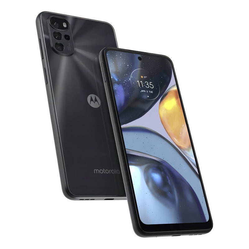 Celular Motorola Moto G22 128gb + Ram 4 Gb Negro - Aceptable (Reacondicionado)