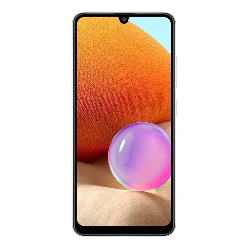 Celular Samsung Galaxy A32 128gb + 4gb Super Amoled 90hz Color Blanco - Aceptable (Reacondicionado)