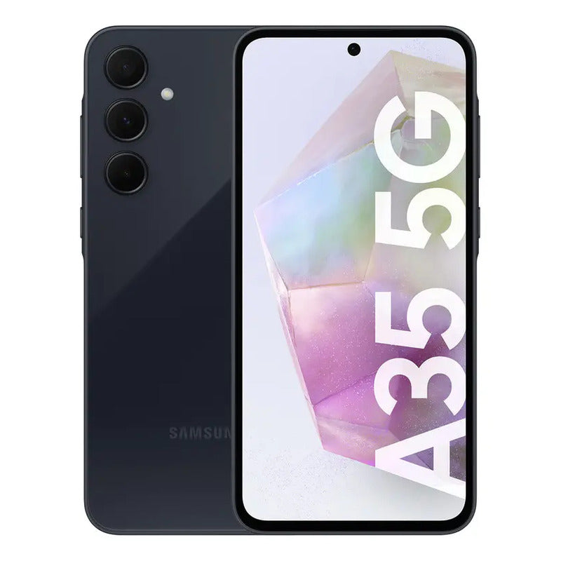 Samsung Galaxy A35 5g 128gb Awesome Navy 8gb Ram - Excelente (Reacondicionado) Azul Oscuro