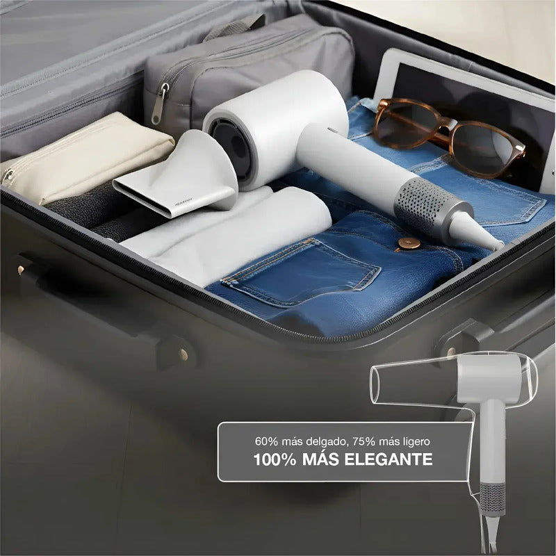 Secador De Pelo 1600w Peabody Spdc01b C/accesorios Blanco