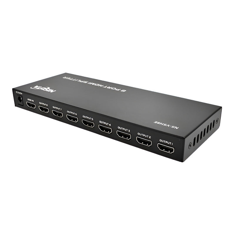 Nisuta Splitter Hdmi 8 Puertos 4k 3d 1.4b Ns-vsh8e Ppct