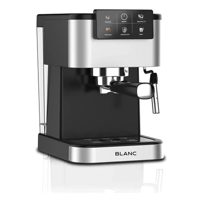 Cafetera Espresso Digital Blanc 1.5l 20bar Espumador Bcdp1 Plateado
