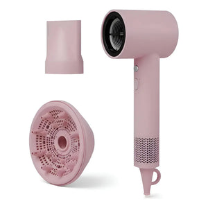 Secador De Pelo Peabody 1600w Spdc02p C/accesorios Rosa Claro