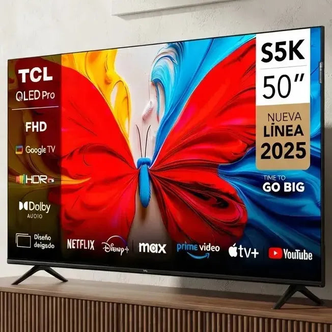 Smart Tv 50 Tcl Full Hd Qled 50s5k