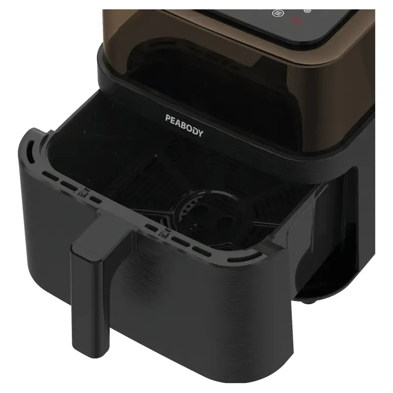 Freidora De Aire Peabody Pe-afd720n 7,2l Visor 360º 11 Prog Color Negro