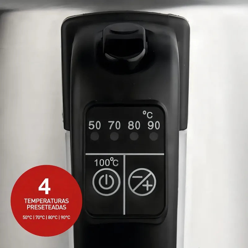 Pava Jarra Electrica Peabody Digital Acero 1,7lts Pe-dk1850 Plateado
