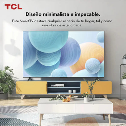 Televisor Tcl 55  Led 4k Uhd Con Google Tv L55p635 Color Neg