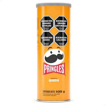 Papas Fritas Pringles Queso Cheddar 109g Queso Pringles Papas Fritas
