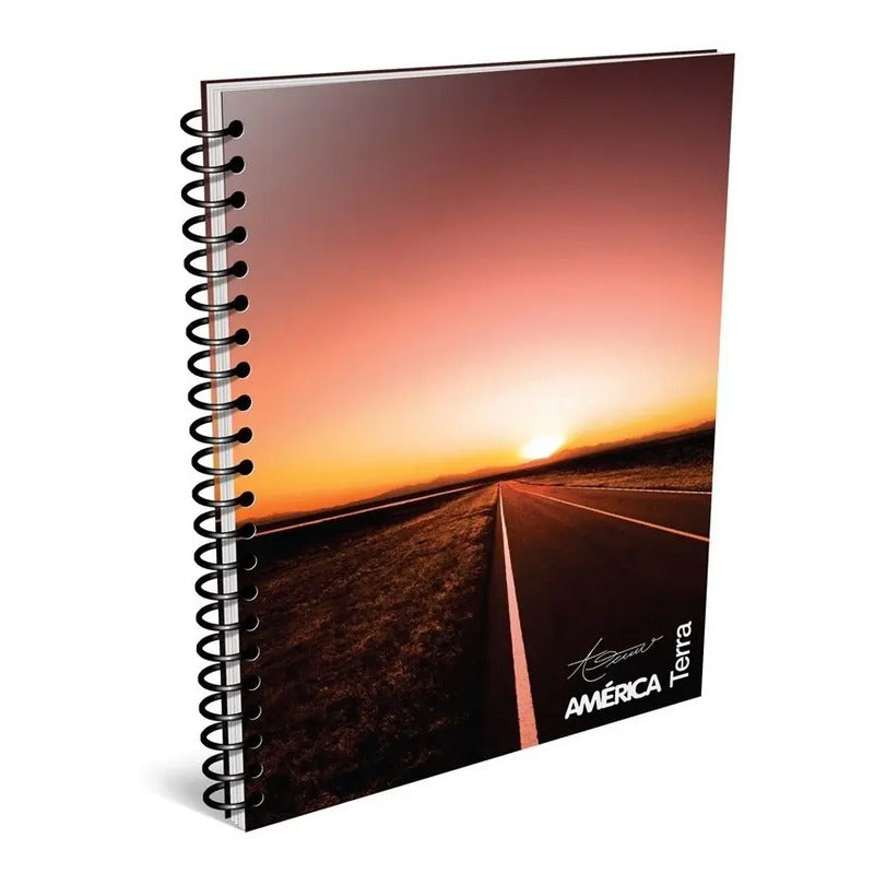Cuaderno Universitario Cuadriculado Pack X10 Terra Surtidas