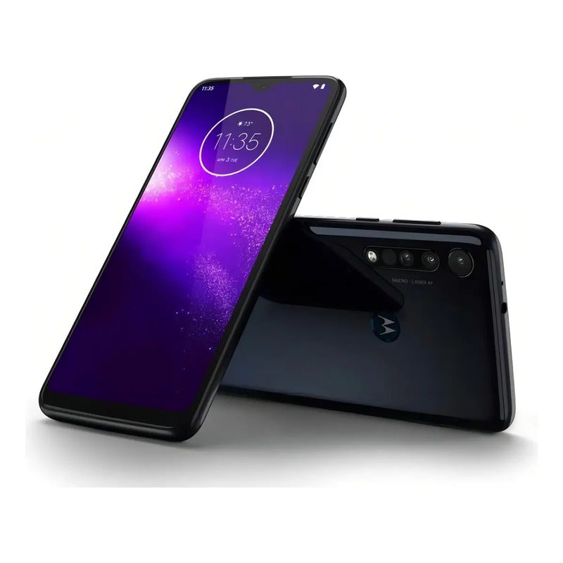Motorola One Macro 64 Gb Space Blue 4 Gb Ram - Excelente (Reacondicionado)