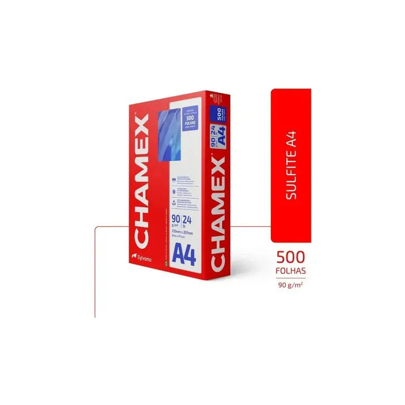 Resmas A4 Chamex 90 G 500 Hojas Blanco