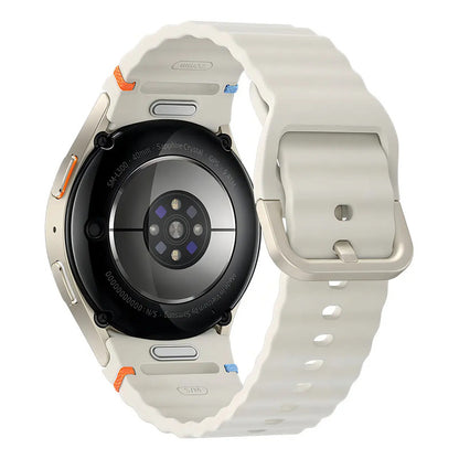 Reloj Inteligente Samsung Galaxy Watch7 De 40 Mm Con Bluetooth, Galaxy Ai, Pantalla De Cristal De Zafiro Color Crema - Excelente (Reacondicionado)